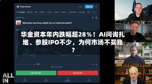 华金资本年内跌幅超28％！AI问询扎堆	、参股IPO不少	，为何市场不买账？-第2张图片