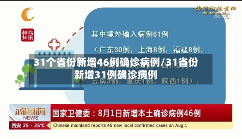 31个省份新增46例确诊病例/31省份新增31例确诊病例-第2张图片