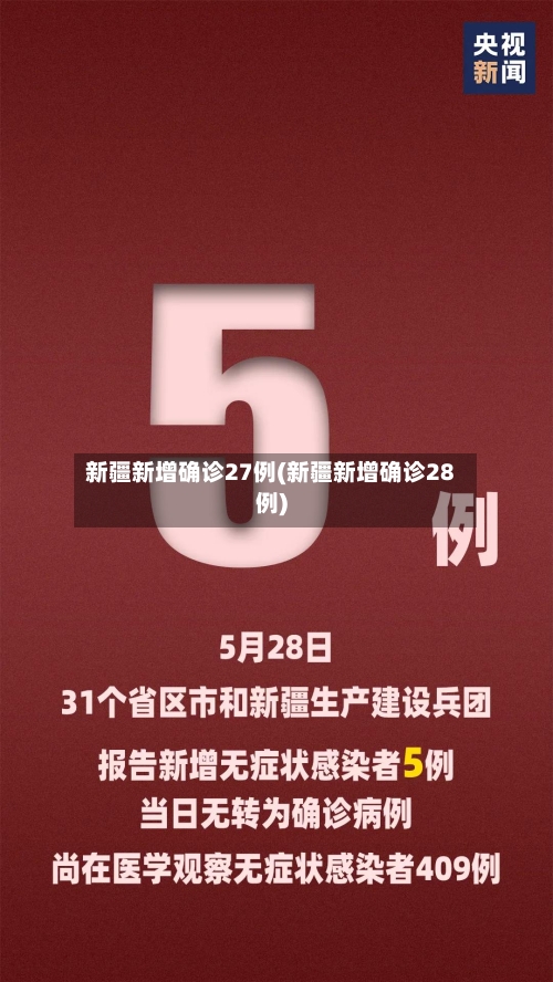 新疆新增确诊27例(新疆新增确诊28例)-第2张图片