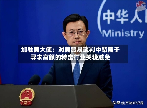 加驻美大使：对美贸易谈判中聚焦于寻求高额的特定行业关税减免-第3张图片