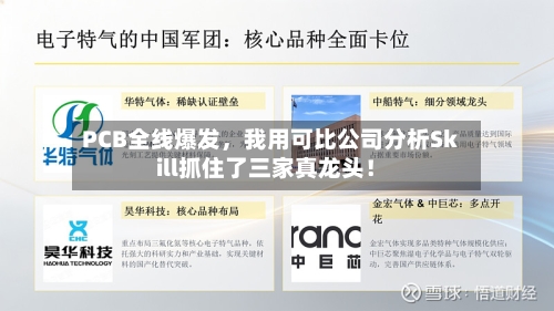 PCB全线爆发，我用可比公司分析Skill抓住了三家真龙头！-第2张图片