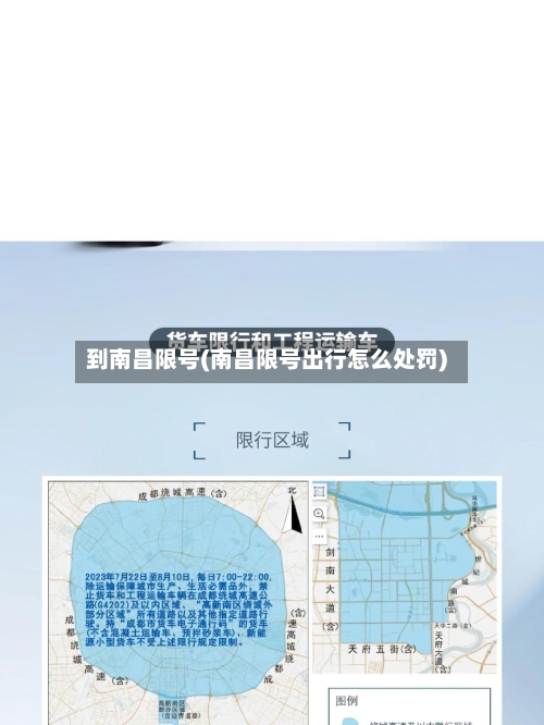 到南昌限号(南昌限号出行怎么处罚)-第3张图片