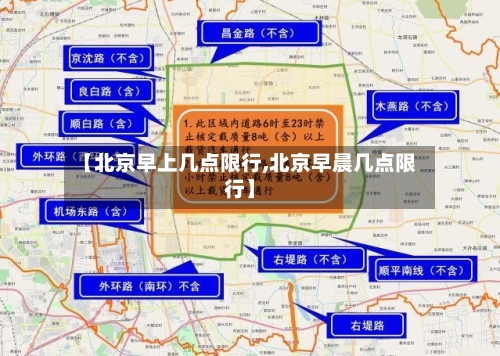 【北京早上几点限行,北京早晨几点限行】