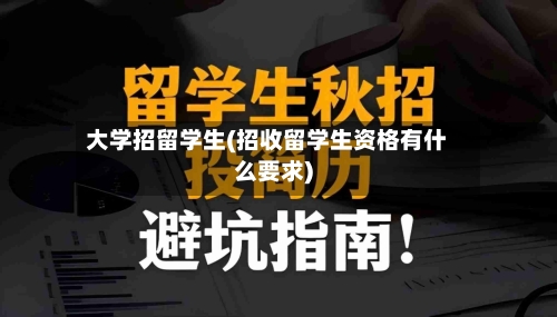 大学招留学生(招收留学生资格有什么要求)-第3张图片