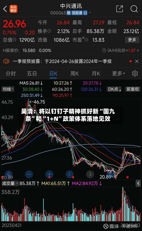 吴清:将以钉钉子精神抓好新“国九条”和“1+N”政策体系落地见效
