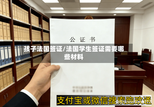 孩子法国签证/法国学生签证需要哪些材料