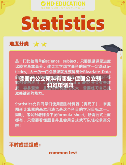 德国的公立预科有哪些/德国公立预科难申请吗