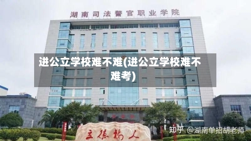 进公立学校难不难(进公立学校难不难考)