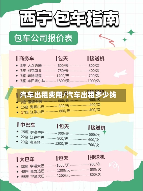 汽车出租费用/汽车出租多少钱-第3张图片