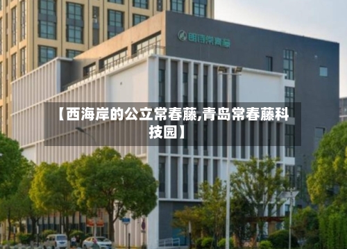 【西海岸的公立常春藤,青岛常春藤科技园】-第3张图片