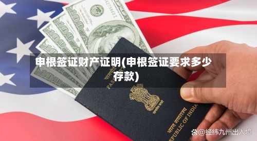 申根签证财产证明(申根签证要求多少存款)-第3张图片