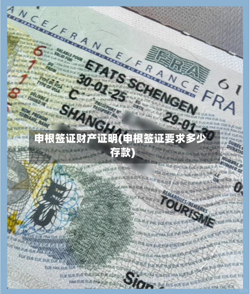 申根签证财产证明(申根签证要求多少存款)-第2张图片